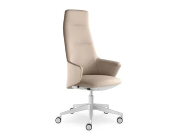 MELODY DESIGN 796-FR F40-N0 - Swivel executive chair with 5-spoke base by LD Seating - view 2